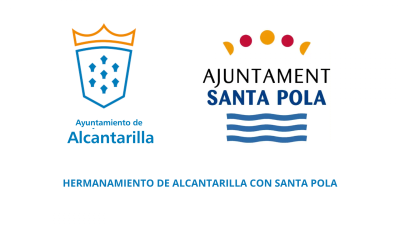 HERMANAMIENTO DE ALCANTARILLA CON SANTA POLA